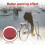 Xing plastic round reflective warning reflector 2 pcs red 3