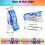 Mini Sewing Clips for Fabric Blue 120 PCS 3