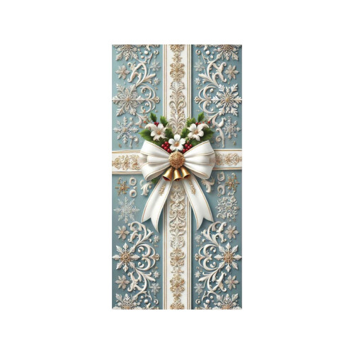 Capa de Natal para Porta 70x35 Polegadas para Uso Interno e Externo 1