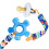 LNKOO Pacifier Clips Monster Animal Car 3-Pack 6