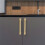 Brushed Gold Cabinet Pulls 6-1/4 Inch 6 Pack 2