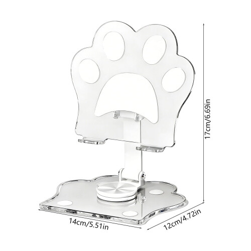 Rotating Tablet Stand Foldable Adjustable 360 2