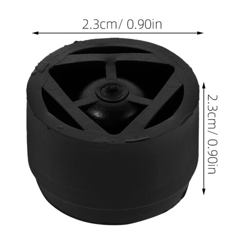 10Set Black Rubber Grommets for Engine Cover and Vibration Reduction 1