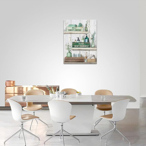 Canvas cu tablouri florale 30x40 cm 1