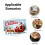 Set van 4 linnen placemats, 30 x 45 cm 5