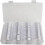 60PCS41mm πλαστική θήκη κάψουλας νομισμάτων, προστατευτική θήκη κερμάτων με φλάντζα 3