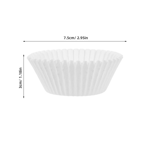 OUNONA Μίνι Χάρτινες Θήκες για Cupcakes 100 τεμάχια 1