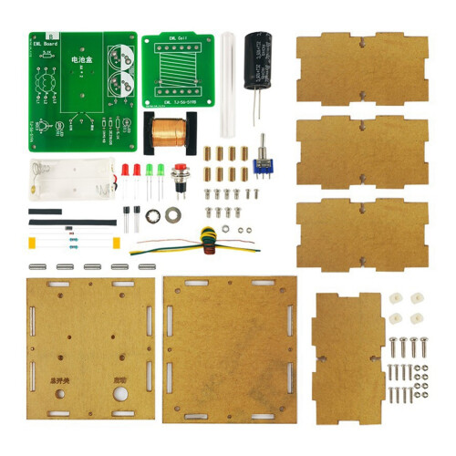 Electromagnetic Launch Game Boost Converter Module Analog Transmitter DIY Electronic Kit SvetsöVningssats med Skal