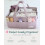 Baby Diaper Caddy Organizer with 8 Pockets 2