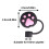 2-Pack Silicone Straw Covers Black Protector Caps Leakproof Reusable Drink Straw Accessories 2