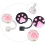 2-Pack Silicone Straw Covers Black Protector Caps Leakproof Reusable Drink Straw Accessories 7