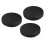 OUNONA schwarze Stretch-Stuhlsitzbezüge, 3er-Pack 4