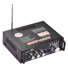 BT-298A Audio Eindversterker 2CH 300W+300W voor Auto Thuis Digitale Audio Ontvanger AMP FM Radio EU-Stekker