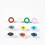 Kit de 400 œillets en fer de couleurs assorties 5