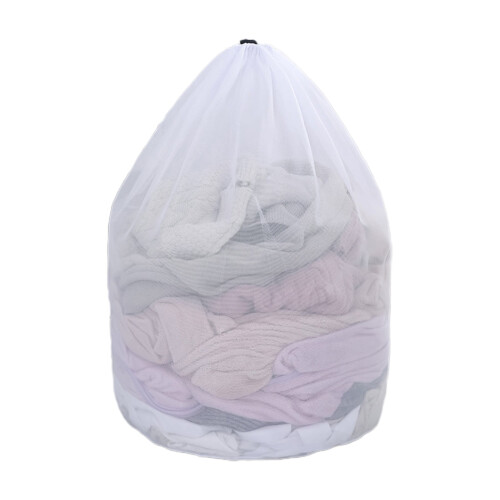 Drawstring Mesh Laundry Bag for Delicates – Large, Machine Washable, Compatible with Washer & Dryer 1