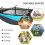 Double Camping Hammock with Bug Net – Lightweight Nylon 4