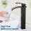 Matte Black Vessel Sink Faucet Single-Handle One-Hole 2