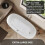Antislip badmat/douchemat 40x16 inch transparant 3