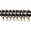 40-pak hvide metalgardinringe 37 mm OD 5