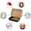 25Pack9x6x2Sipping Boxes for Small Business, Μαύρα Κουτιά από Χάρτινο Χαρτόκουτο Συσκευασίας, Κουτί 3