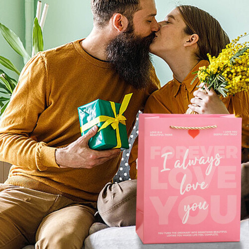 Genanvendelig gavepose til Valentinsdag, 1 stk. 1