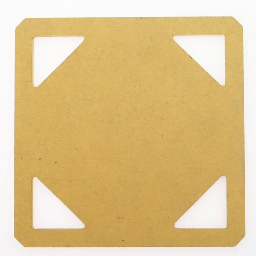 5Pcs Square Ruler for Quilting and Patchwork Tool Sewing Embroidery PVC Crafting Accessories 1