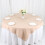BalsaCircle10Pieces54" x54" Nude Square Polyester Tablecloths Table Cover Linens 3