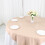 BalsaCircle10Pieces54" x54" Nude Square Polyester Tablecloths Table Cover Linens 4