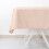 BalsaCircle10Pieces54" x54" Nude Square Polyester Tablecloths Table Cover Linens 6