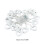 White LED Wooden Heart String Lights 40 Bulbs 6m 3