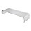Acrylic White Rectangular Monitor Riser Stand 1 Pc 6