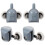 Duschdörrhjulset – Plast, 23 mm hjul, 4-pack 5