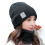 Ensemble bonnet et écharpe d'hiver en maille doublée polaire 8