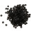 300 sorte 4 mm runde harpiksknapper med 2 huller 2