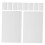 Worgeous50PCS Επαγγελματικές Κάρτες Εξάχνωσης Μεταλλικά Κενά Ετικέτα Κλειδί Ασημί 7