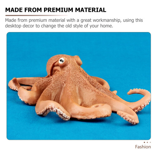 Blækspruttefigur Havdekoration Realistisk Model 1-pak 2