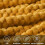 Fleece Blanket 60x80 in Mustard Yellow Double-Sided Jacquard 2
