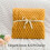 Fleece Blanket 60x80 in Mustard Yellow Double-Sided Jacquard 5