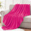 Fleecefilt 122x152 cm rosa 300 gsm 3