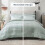 California King Comforter Set Sage Green 7-Piece 5