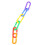 Clip di plastica a C per giocattoli per pappagalli (200 pezzi) 3