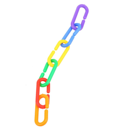 Clip di plastica a C per giocattoli per pappagalli (200 pezzi) 2