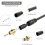 TOSLINK optisk ljudkabel 2 m 2-pack 2