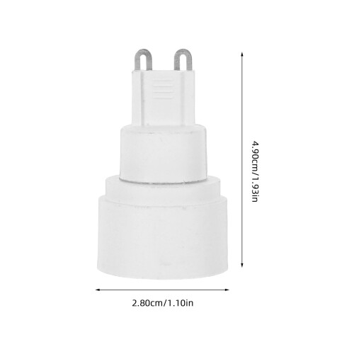 Convertor soclu ceramic G9-E14 1