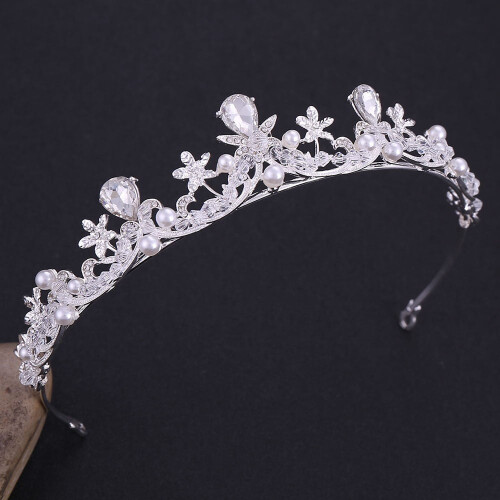 Κορδέλα μαλλιών Crystal Princess Tiara για κορίτσια 1