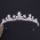 Κορδέλα μαλλιών Crystal Princess Tiara για κορίτσια 3