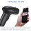 Handheld CCD Automatic USB Wired 1D Bar Code Reader for Mobile Payment Computer Screen Scan 5