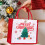Weihnachtsgeschenkbox-Tasche – Flach verpackt, festliches Design 4