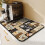 Kaffebarmatte 61x40cm absorberende sklisikker silikon 3