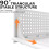 Multi-Functional Stackable Plastic Storage Bins White Durable Closet Organizers for Wardrobe Kitchen Bathroom and Office 3